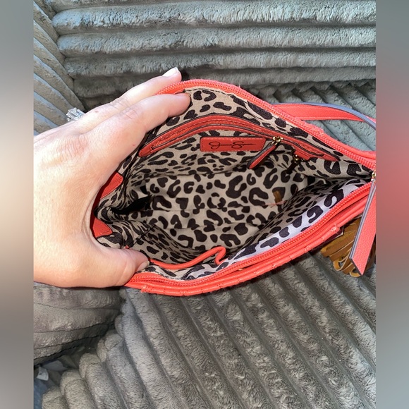 NWT Jessica Simpson coral crossbody - Picture 6 of 12